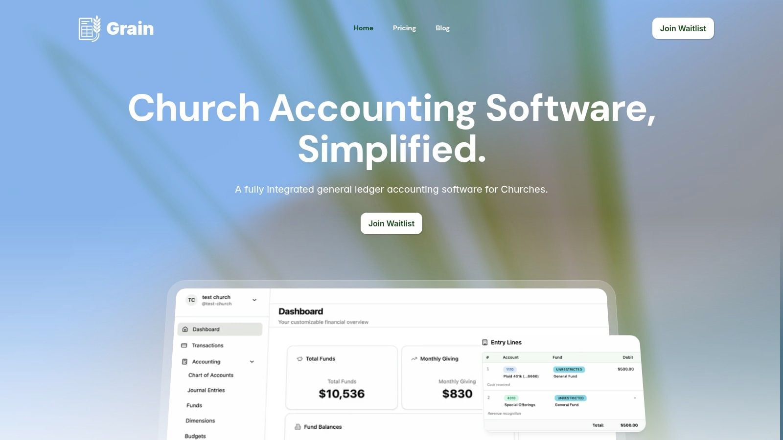 Grain Ledger