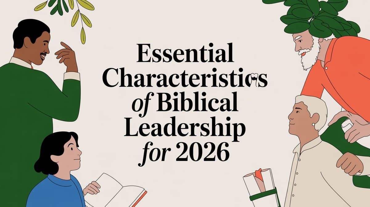 Essential Characteristics of Biblical Leadership for 2026