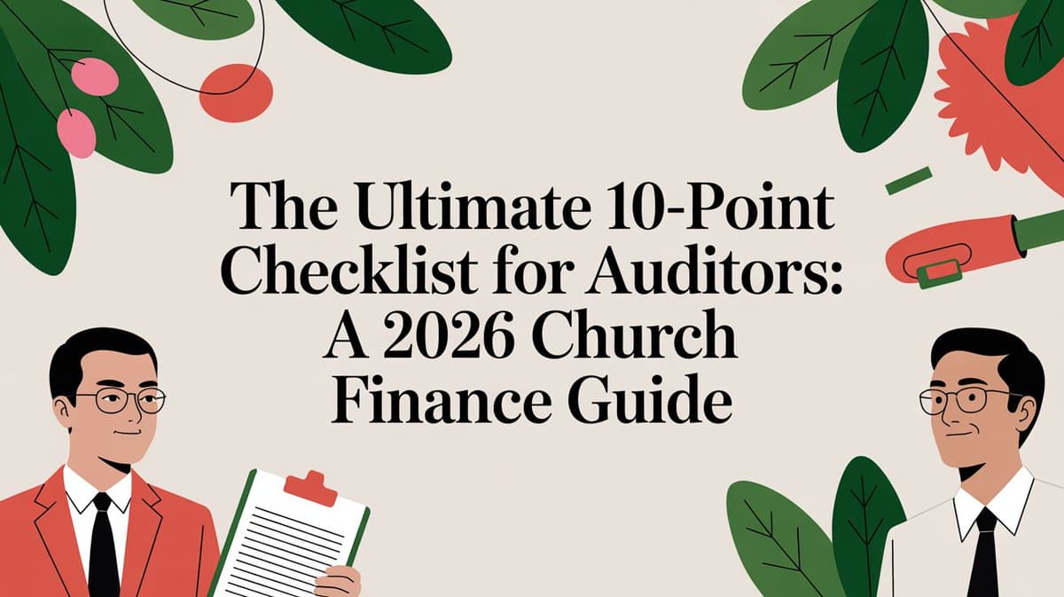 The Ultimate 10-Point Checklist for Auditors: A 2026 Church…