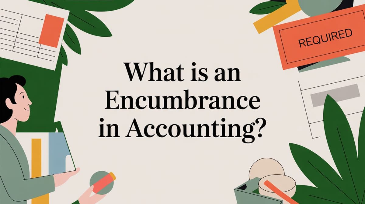 What Is an Encumbrance in Accounting?