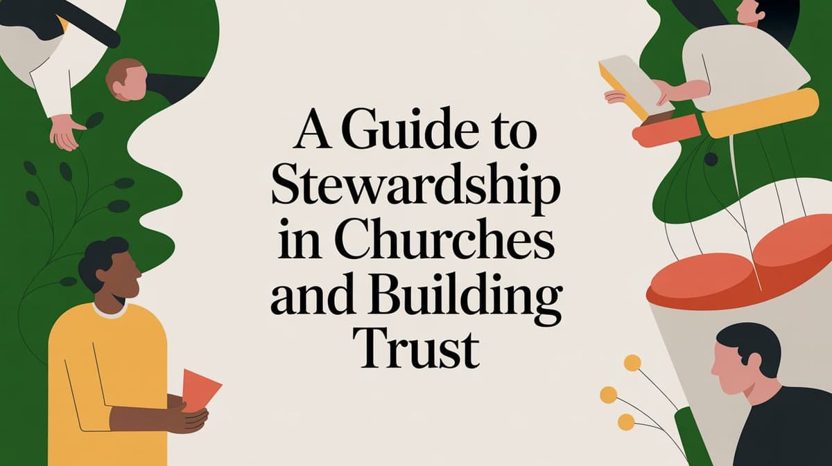 A Guide to Stewardship in Churches and Building Trust