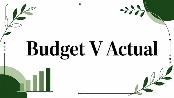 Budget V Actual
