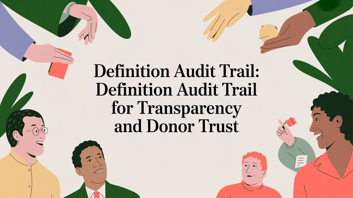 Definition audit trail