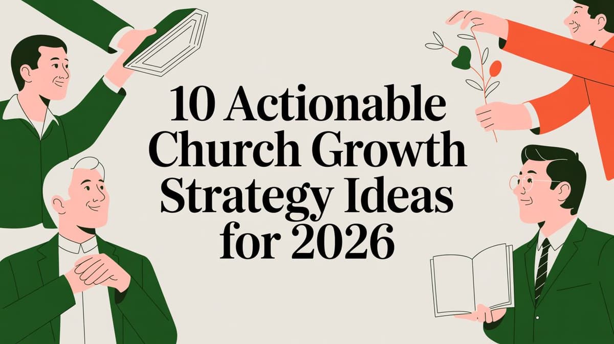 10 Actionable Church Growth Strategy Ideas for 2026